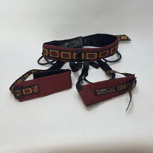 Vintage Rock Empire Climbing Harness Aztec / Western Design Peak 35 Sz L Read